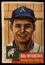 1953 Topps #17 Billy Hitchcock VG ID: 65159