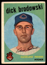 1959 Topps #371 Dick Brodowski Very Good  ID: 138936