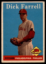 1958 Topps #76a Dick Farrell EX++ RC Rookie ID: 62858 1958 Topps #76a Dick Farrell EX++ RC Rookie ID: 62858