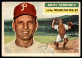 1956 Topps #296 Andy Seminick EX++ ID: 59534