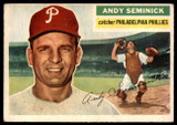1956 Topps #296 Andy Seminick EX++ ID: 59534 1956 Topps #296 Andy Seminick EX++ ID: 59534