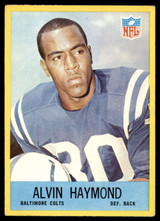 1967 Philadelphia #17 Alvin Haymond Excellent+ RC Rookie ID: 141244