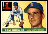 1955 Topps #83 Tom Brewer EX++ RC Rookie ID: 56733