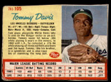 1962 Post Cereal #105 Tommy Davis G-VG 