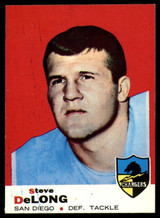 1969 Topps #129 Steve DeLong Near Mint  ID: 154324