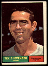 1961 Topps #291 Tex Clevenger EX Excellent 