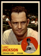 1963 Topps # 95 Larry Jackson VG Very Good 