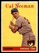 1958 Topps #33a Cal Neeman EX++ ID: 62665