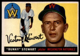 1955 Topps #136 Bunky Stewart EX++ RC Rookie ID: 57050