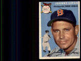 1954 Topps #19 Johnny Lipon EX ID: 51931