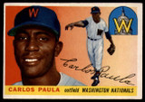 1955 Topps #97 Carlos Paula EX++ RC Rookie ID: 56824