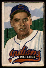 1951 Bowman #150 Mike Garcia VG 1951 Bowman #150 Mike Garcia VG
