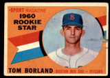 1960 Topps #117 Tom Borland RS Very Good  ID: 196085