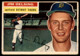 1956 Topps #338 Jim Delsing EX ID: 80643