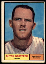 1961 Topps #332 Dutch Dotterer UER Excellent ID: 155127 1961 Topps #332 Dutch Dotterer UER Excellent ID: 155127