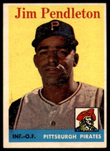 1958 Topps #104 Jim Pendleton EX ID: 62981 1958 Topps #104 Jim Pendleton EX ID: 62981