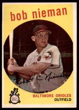 1959 Topps #375 Bob Nieman Very Good ID: 199673 1959 Topps #375 Bob Nieman Very Good ID: 199673