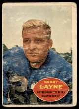 1960 Topps #93 Bobby Layne G 