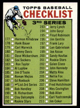 1964 Topps #188 Checklist 177-264 EX++ 