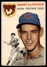 1954 Topps #31 Johnny Klippstein VG/EX ID: 79655