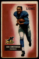 1955 Bowman #28 Jack Christiansen VG/EX 1955 Bowman #28 Jack Christiansen VG/EX