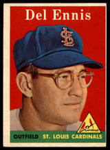 1958 Topps #60a Del Ennis EX ID: 62776 1958 Topps #60a Del Ennis EX ID: 62776