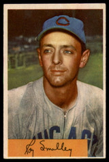 1954 Bowman #109 Roy Smalley EX ID: 54073 1954 Bowman #109 Roy Smalley EX ID: 54073