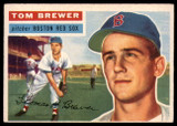 1956 Topps #34 Tom Brewer DP EX++ ID: 58170