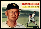 1956 Topps #301 Marv Grissom EX ID: 79191 1956 Topps #301 Marv Grissom EX ID: 79191