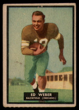 1951 Topps #6 Ed Weber VG  ID: 83799