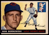 1955 Topps #74 Bob Borkowski UER EX