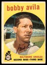 1959 Topps #363 Bobby Avila VG Very Good 1959 Topps #363 Bobby Avila VG Very Good