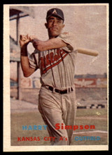 1957 Topps #225 Harry Simpson EX/NM ID: 61281