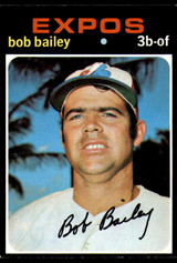 1971 Topps #157 Bob Bailey Excellent+ ID: 193201 1971 Topps #157 Bob Bailey Excellent+ ID: 193201