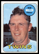 1969 Topps #403 Bob Miller EX/NM  ID: 123328