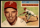 1956 Topps #290 Curt Simmons EX ID: 59520