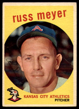 1959 Topps #482 Russ Meyer VG Very Good  ID: 103906