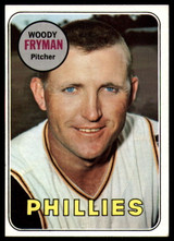 1969 Topps # 51 Woodie Fryman EX/NM  ID: 122600