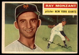 1956 Topps #264 Ray Monzant EX RC Rookie