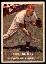 1957 Topps #46 Bob Miller EX++  ID: 84892