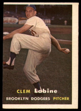1957 Topps #53 Clem Labine EX Excellent ID: 94375 1957 Topps #53 Clem Labine EX Excellent ID: 94375