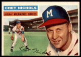 1956 Topps #278 Chet Nichols EX 1956 Topps #278 Chet Nichols EX
