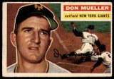 1956 Topps #241 Don Mueller UER EX ID: 59313 1956 Topps #241 Don Mueller UER EX ID: 59313
