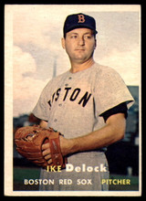 1957 Topps #63 Ike Delock EX++ Excellent++ 1957 Topps #63 Ike Delock EX++ Excellent++