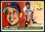 1955 Topps #54 Lou Limmer EX ID: 56525 1955 Topps #54 Lou Limmer EX ID: 56525