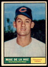 1961 Topps #191 Mike de la Hoz Very Good RC Rookie  ID: 197691