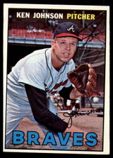 1967 Topps #101 Ken Johnson Excellent+ ID: 157758 1967 Topps #101 Ken Johnson Excellent+ ID: 157758