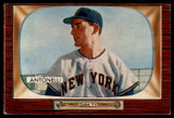 1955 Bowman #124 Johnny Antonelli EX++ Excellent++ 