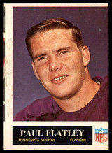 1965 Philadelphia #106 Paul Flatley EX Excellent 1965 Philadelphia #106 Paul Flatley EX Excellent