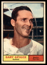 1961 Topps #33 Gary Geiger Very Good  ID: 131452